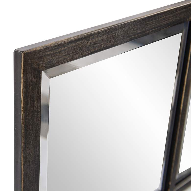 Image 3 Atrium Oil-Rubbed Bronze 24" x 48" Windowpane Wall Mirror more views