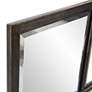 Atrium Oil-Rubbed Bronze 24" x 48" Windowpane Wall Mirror