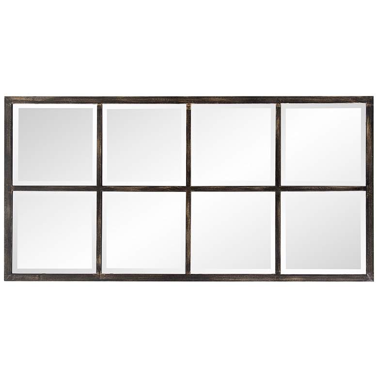 Image 6 Atrium Oil-Rubbed Bronze 24" x 48" Windowpane Wall Mirror more views