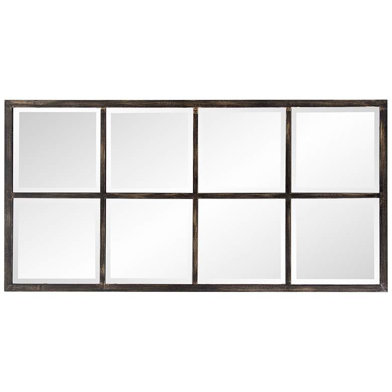 Image 6 Atrium Oil-Rubbed Bronze 24 inch x 48 inch Windowpane Wall Mirror more views