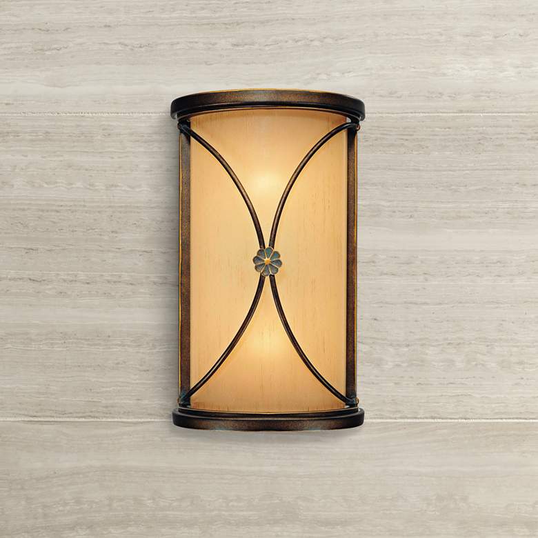 Image 1 Atterbury Collection 12 inch High Deep Bronze Wall Sconce