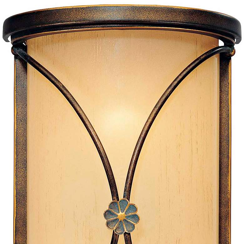 Image 3 Atterbury Collection 12 inch High Deep Bronze Wall Sconce more views