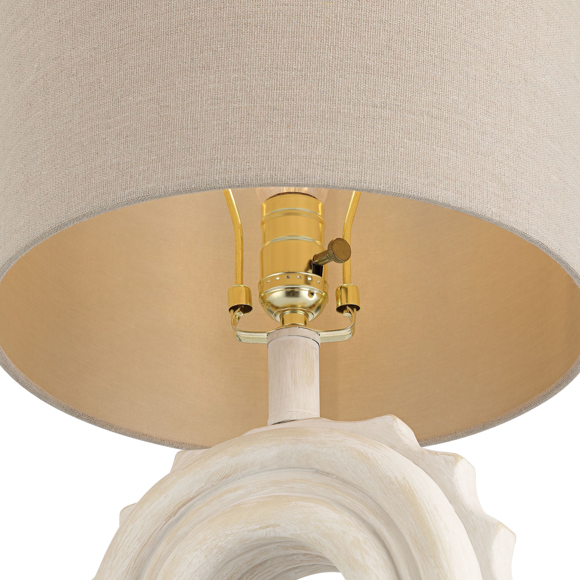 Image 5 Attica 20 1/2" High Ivory Coastal Arch Accent Table Lamp Set of 2 more views