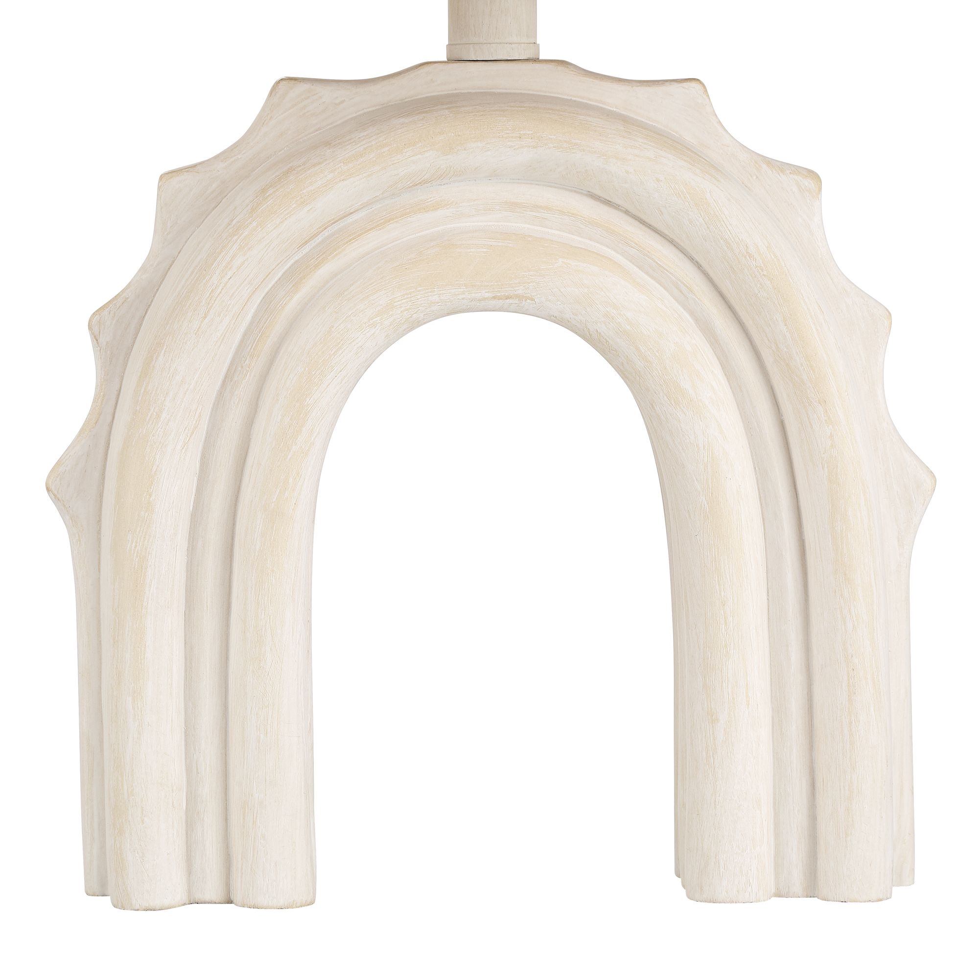 Image 6 Attica 20 1/2" High Ivory Coastal Arch Accent Table Lamp more views