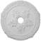 Attica with Rose 26" Wide Primed Round Ceiling Medallion