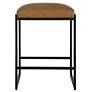 2_Atticus 25 3/4" Brown and Black Counter Stool
