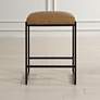 3_Atticus 25 3/4" Brown and Black Counter Stool more views