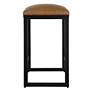 5_Atticus 25 3/4" Brown and Black Counter Stool more views
