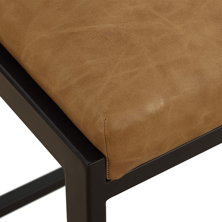 Image 6 Atticus 25 3/4" Brown and Black Counter Stool more views