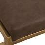 5_Atticus 25 3/4" High Brown and Gold Counter Stool more views