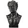 Atticus Black 11" High Bust Statue