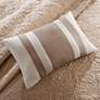 Thumbnail4 of Attingham Beige Pieced King/Cal King 7-Piece Coverlet Set more views