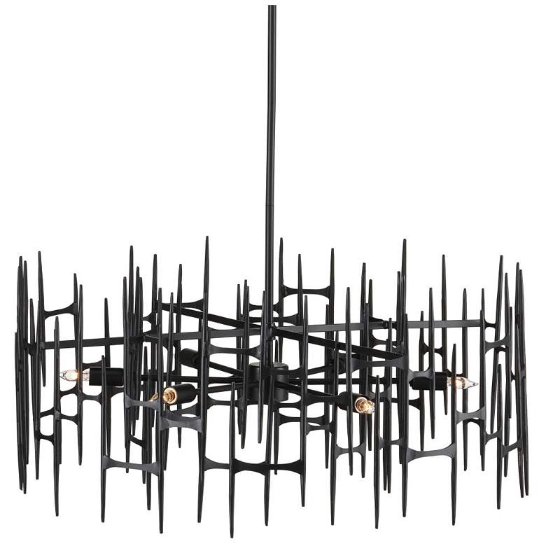 Image 1 Attingham Black Chandelier