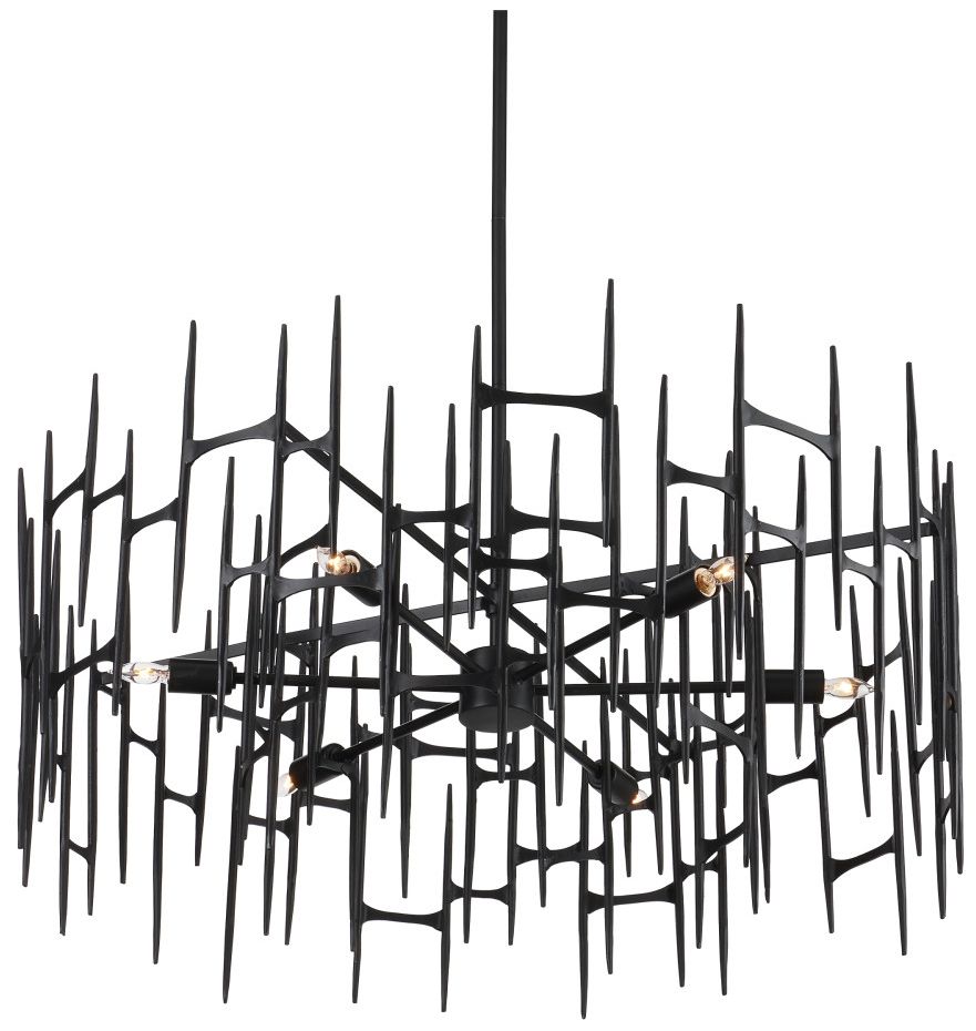 Thumbnail3 of Attingham Black Chandelier more views