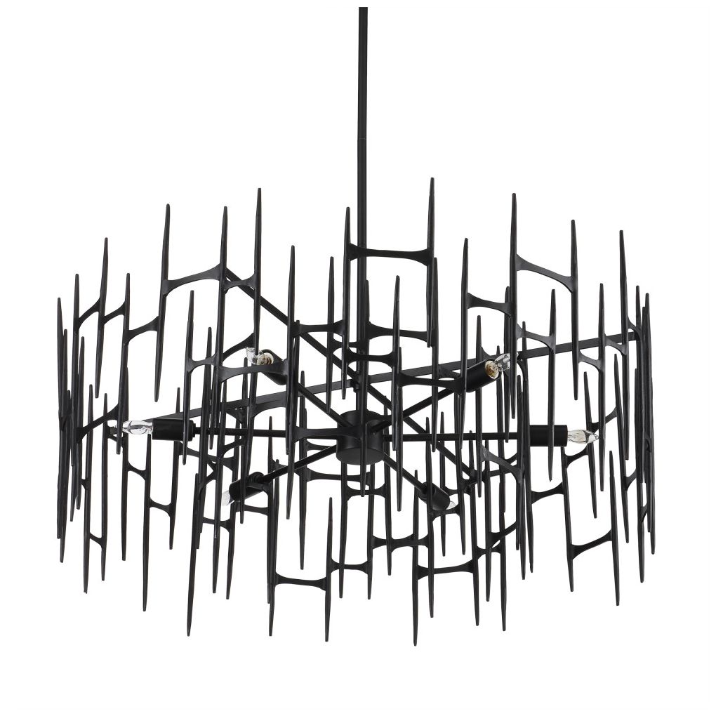 Thumbnail4 of Attingham Black Chandelier more views