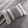 Thumbnail4 of Attingham Black Pieced King/Cal King 7-Piece Coverlet Set more views