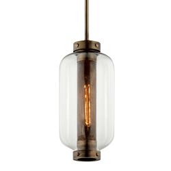 Atwater 19 1/2" High Vintage Brass Outdoor Hanging Light