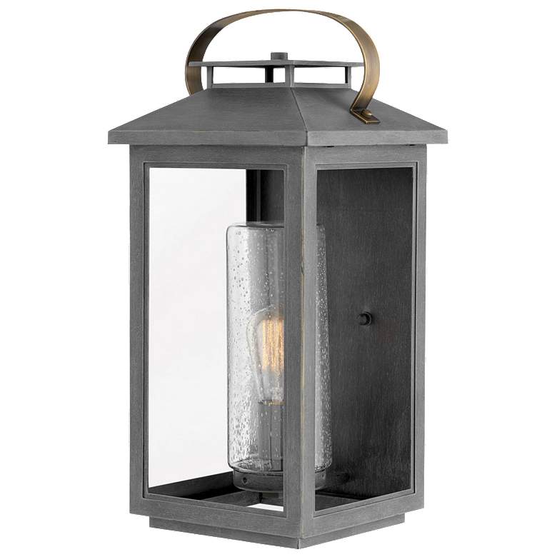 Image 1 Atwater 20 1/2"H Gray Outdoor Wall Light by Hinkley Lighting