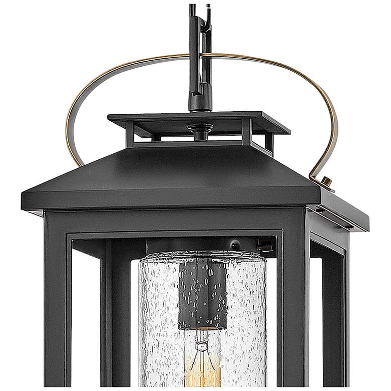 Image 6 Atwater 21 1/2" High Black Outdoor Hanging Light more views
