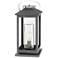 Atwater 21 1/2" High Gray 3 Watts Outdoor Post Light