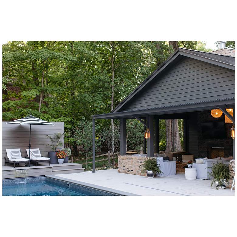 Image 7 Atwater 23 1/4" High Patina Brass Wall Sconce more views