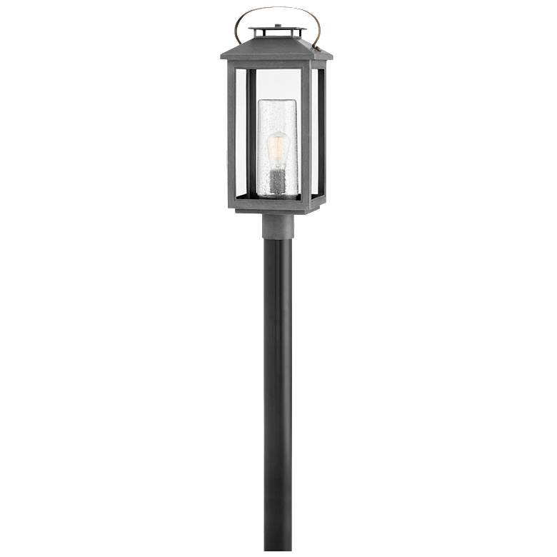 Image 1 Atwater 23"H Gray 5W Outdoor Post Light by Hinkley Lighting