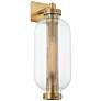 Atwater 26" High Patina Brass Wall Sconce