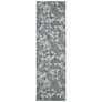 Atwell Abstract Indoor Green Area Rug 3868F 2'-8" x 10'