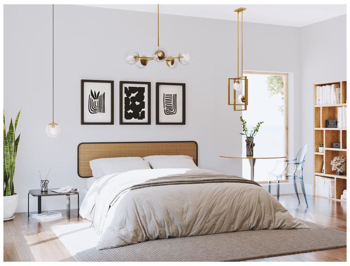 Image 3 Atwell Collection 8-inch Clear Glass Globe Small Hanging Pendant Light more views