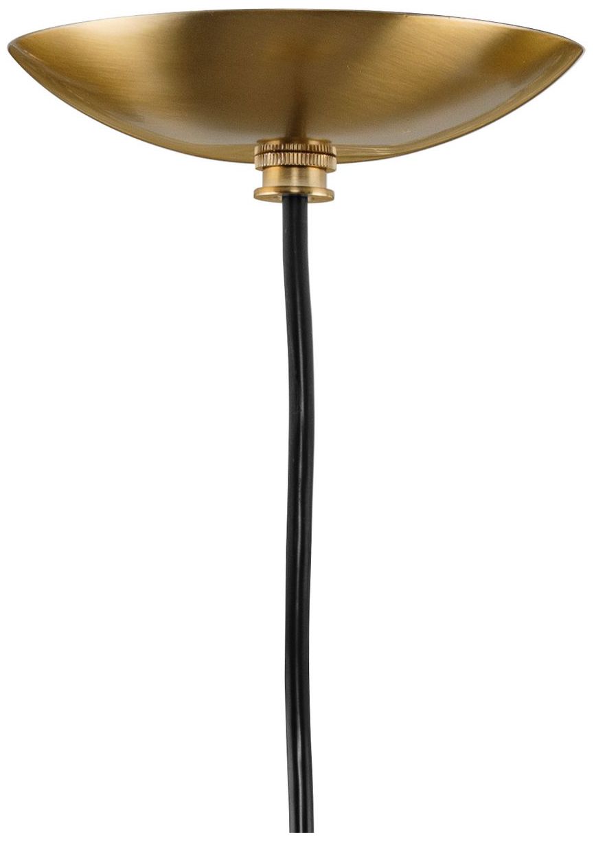 Atwell Collection 8-inch Clear Glass Globe Small Hanging Pendant Light