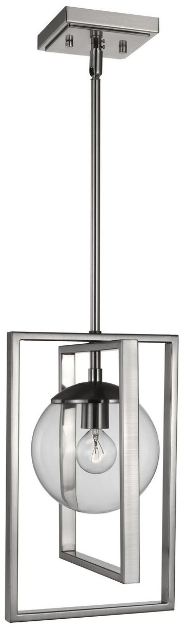 Image 6 Atwell Collection One-Light Clear Glass Pendant Light more views