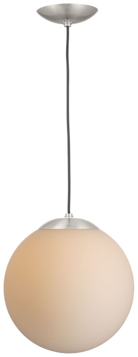 Image 5 Atwell Collection Opal Glass Globe Large Hanging Pendant Light more views