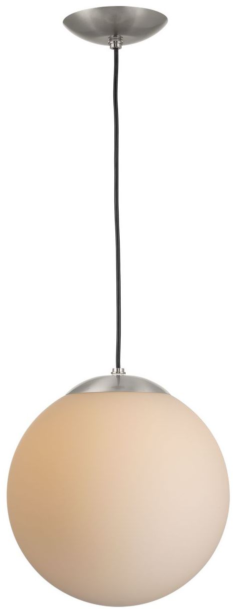 Image 7 Atwell Collection Opal Glass Globe Large Hanging Pendant Light more views