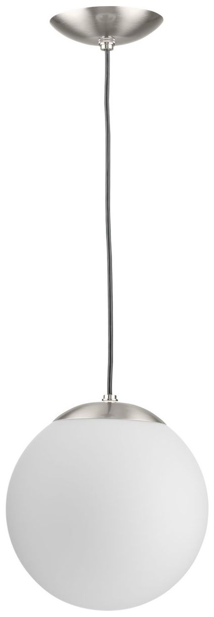 Image 5 Atwell Collection Opal Glass Globe Medium Hanging Pendant Light more views
