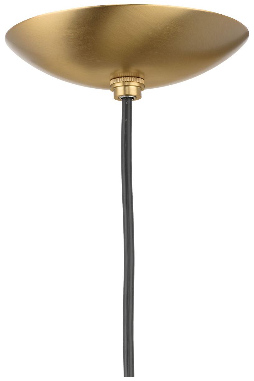 Atwell Collection Opal Glass Globe Medium Hanging Pendant Light