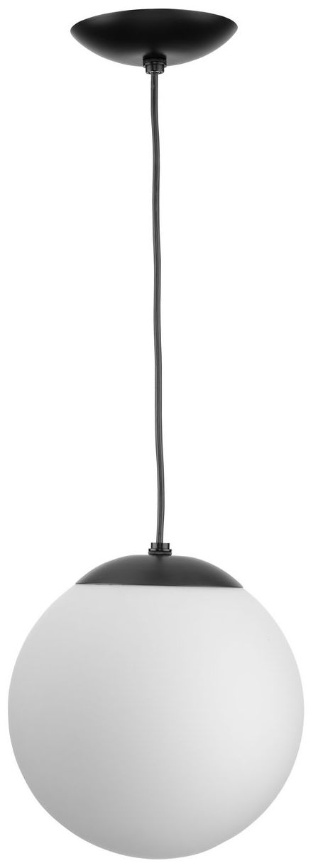 Image 5 Atwell Collection Opal Glass Globe Medium Hanging Pendant Light more views