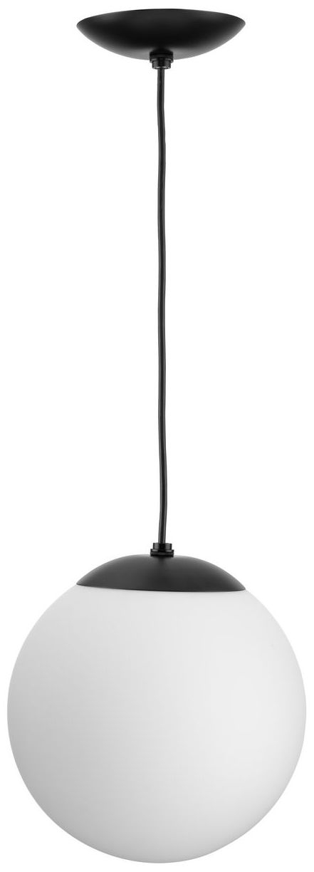 Image 7 Atwell Collection Opal Glass Globe Medium Hanging Pendant Light more views