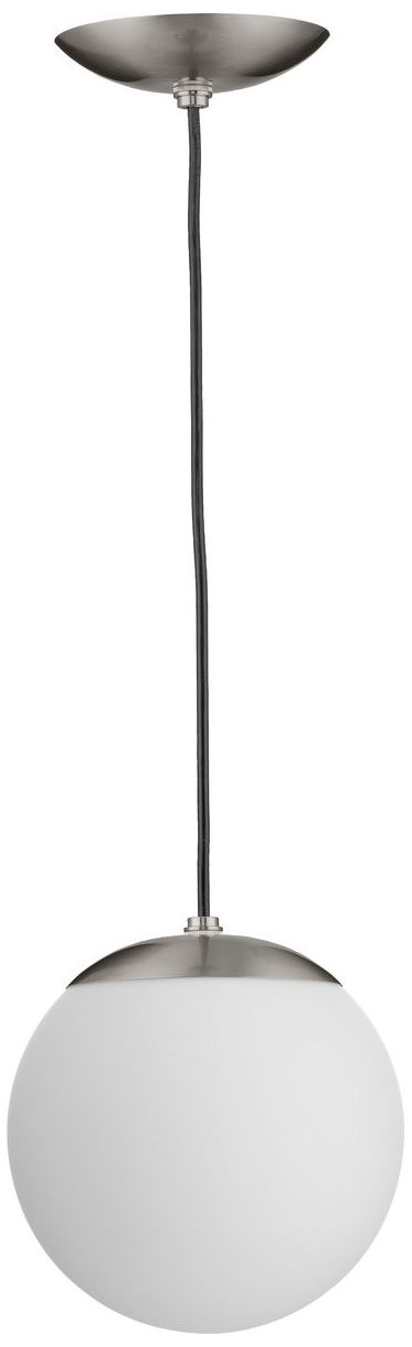 Image 7 Atwell Collection Opal Glass Globe Small Hanging Pendant Light more views