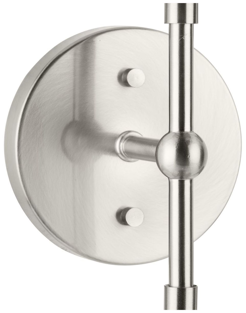 Atwell Collection Two-Light Mid-Century Modern Wall Sconce