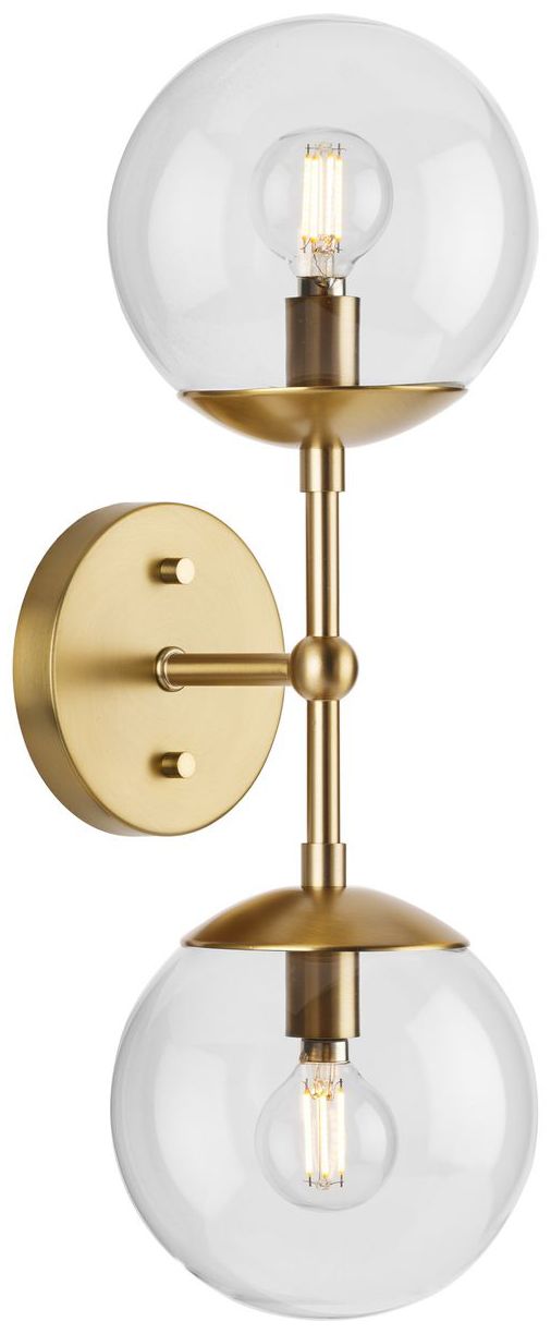 Thumbnail1 of Atwell Collection Two-Light Mid-Century Modern Wall Sconce