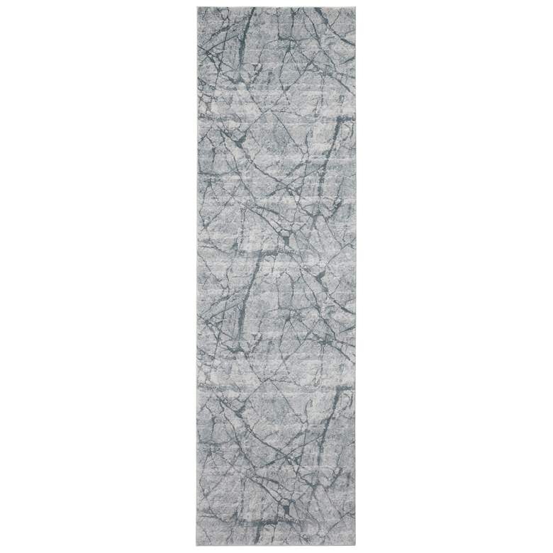 Image 1 Atwell Transitional Abstract Soft Indoor Blue Area Rug 3282F