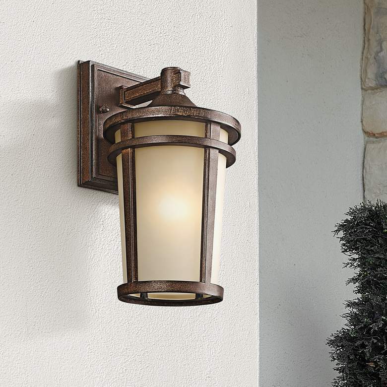 Image 1 Atwood Collection 11 1/2 inch High Outdoor Wall Light