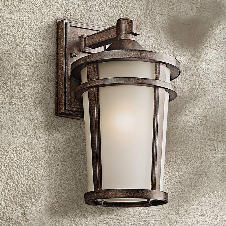 Image 1 Atwood Collection 14 1/2 inch High Outdoor Wall Light