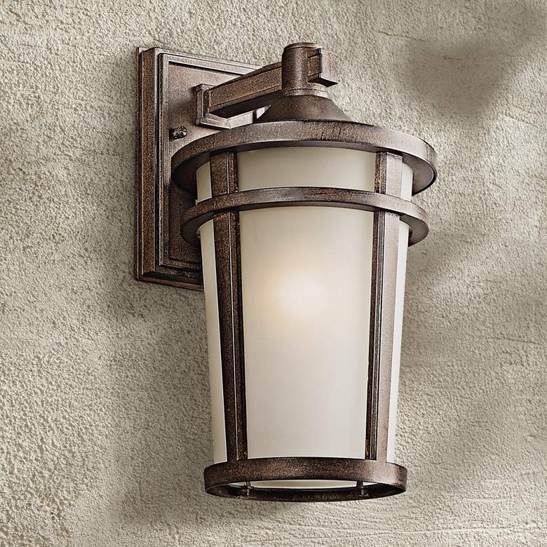 Image 1 Atwood Collection 14 1/2" High Outdoor Wall Light