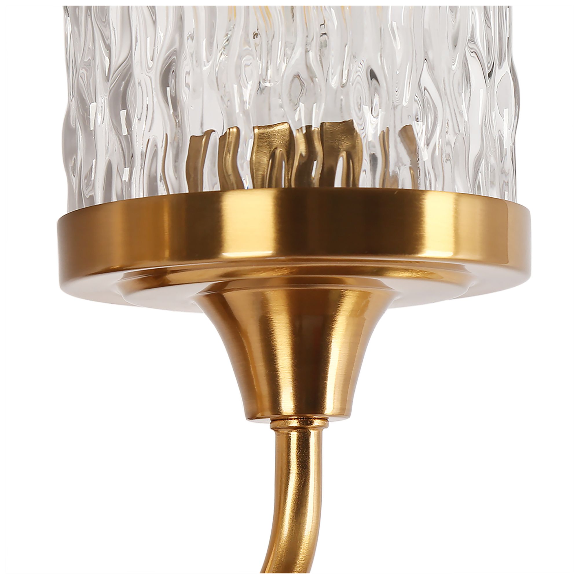 Atymonify 3-Light Glass Bath Vanity Light - Made to Order