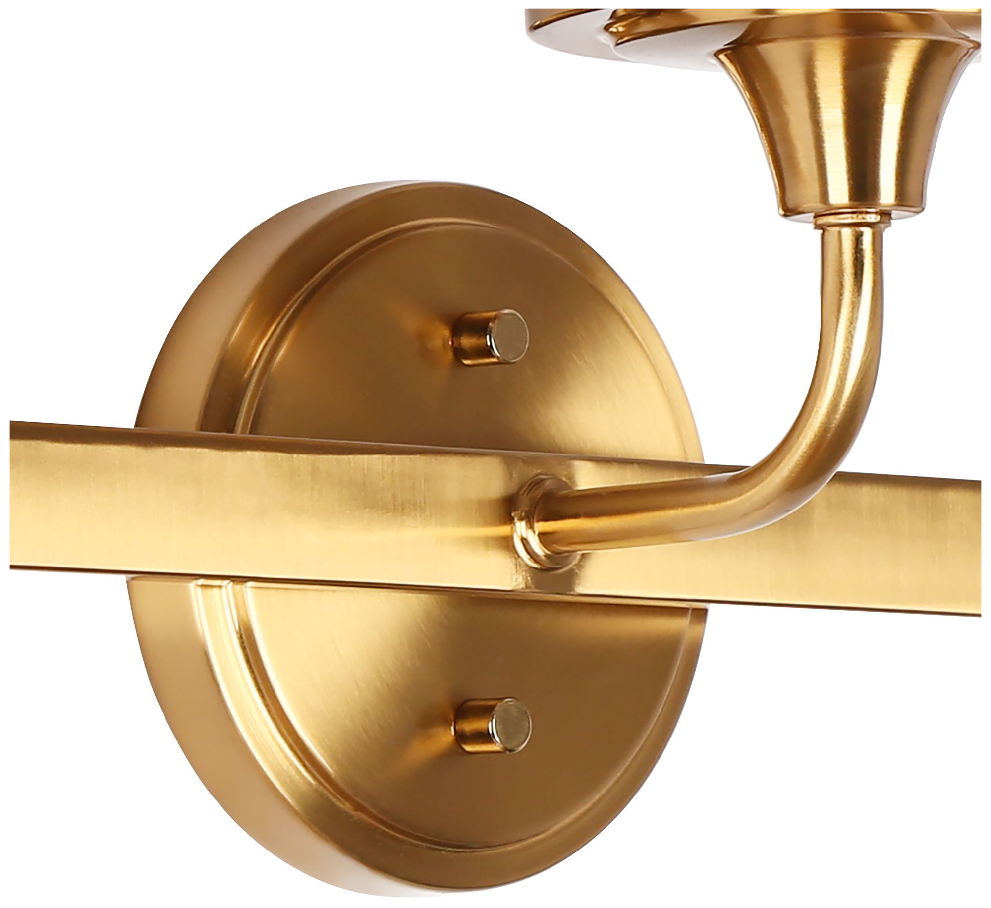 Image 6 Atymonify 3-Light Glass Bath Vanity Light more views