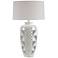 Atzi 33" High Ivory Hydrocal Plaster Southwest Vase Table Lamp