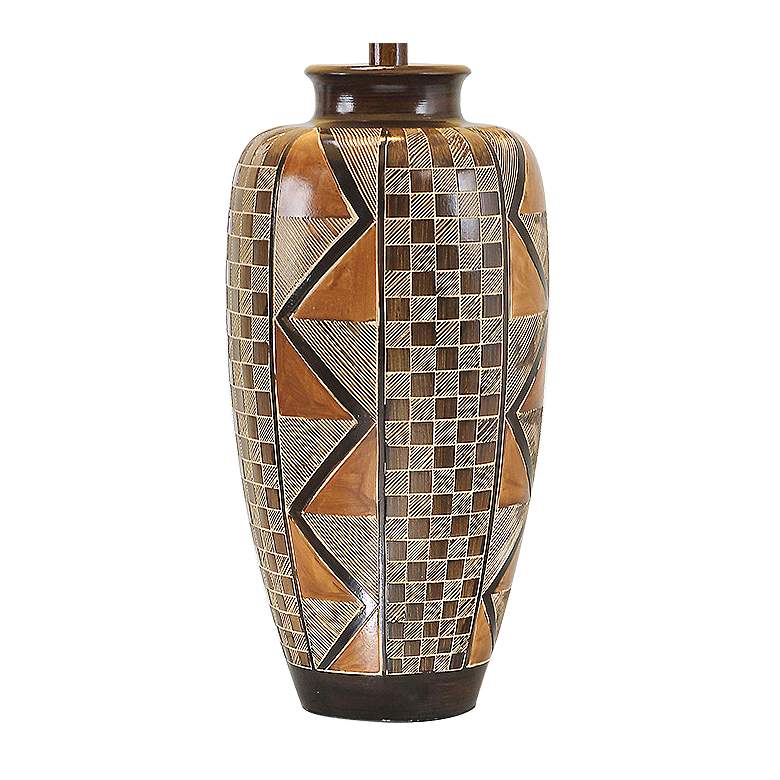 Image 4 Atzi Adobe Multi Hydrocal Vase Table Lamp more views