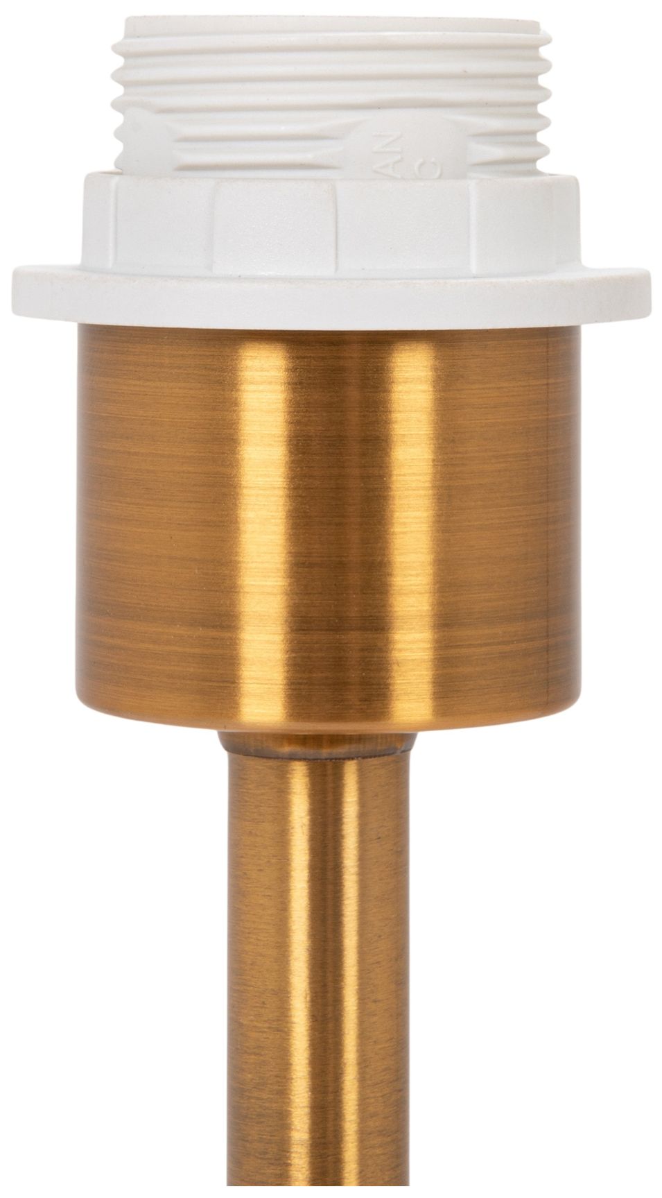 Aubergine 14" Conical Stoneware Table Lamp with Stoneware Dome Shade