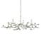 Aubrey 49 3/4" Wide Gesso White 8-Light Chandelier